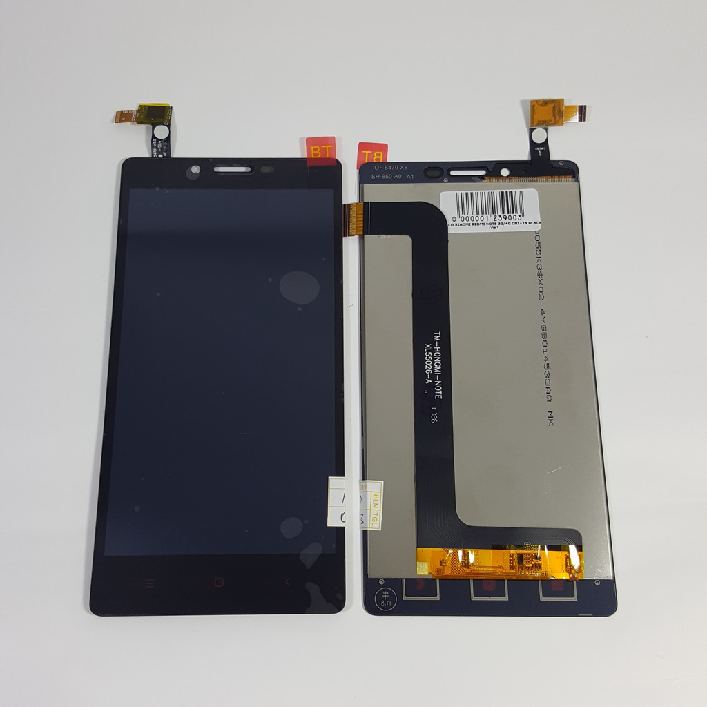 LCD TOUCHSCREEN XIAOMI REDMI NOTE 3G 4G / LCD TS REDMI NOTE 3G / LCD TC REDMI NOTE 4G FULLSET