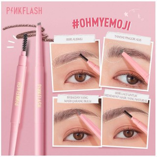 Pinkflash Ohmyemoji Eyebrow Pinkflash Eyebrow Pinkflash Eyebrow Waterproof Pinkflash Pensil Alis Pinkflash Pencil Alis Pinkflash Eyebrow Pink Flash