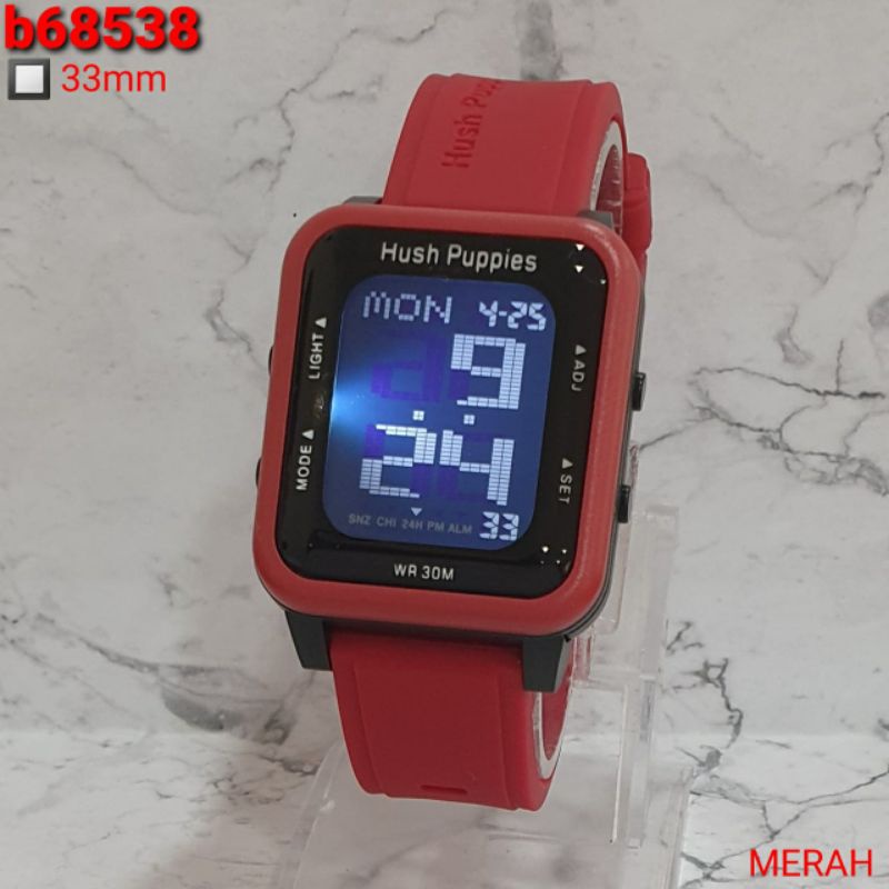 JAM WANITA CEWEK HUSH PUPPIES DIGITAL RUBBER WARNA