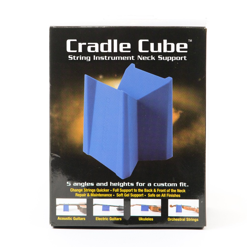 MUSIC NOMAD Cradle Cube - Neck Support for All Stringed Instruments