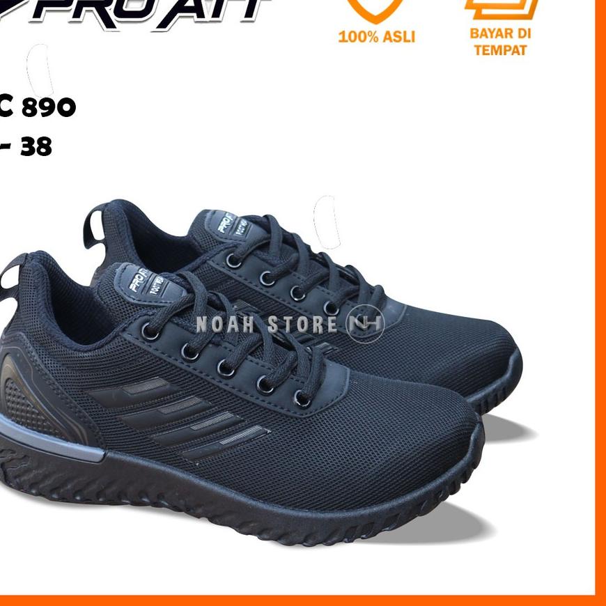 EXCLUSIVENOAH - PROMO Sepatu Sekolah Anak PRO ATT TEC 890 35 - 42 / Sepatu Sekolah Hitam / Sepatu Sn