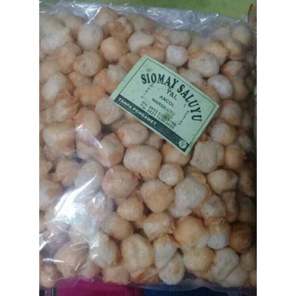 

siomay mini kering 5kg renyah dan gurih