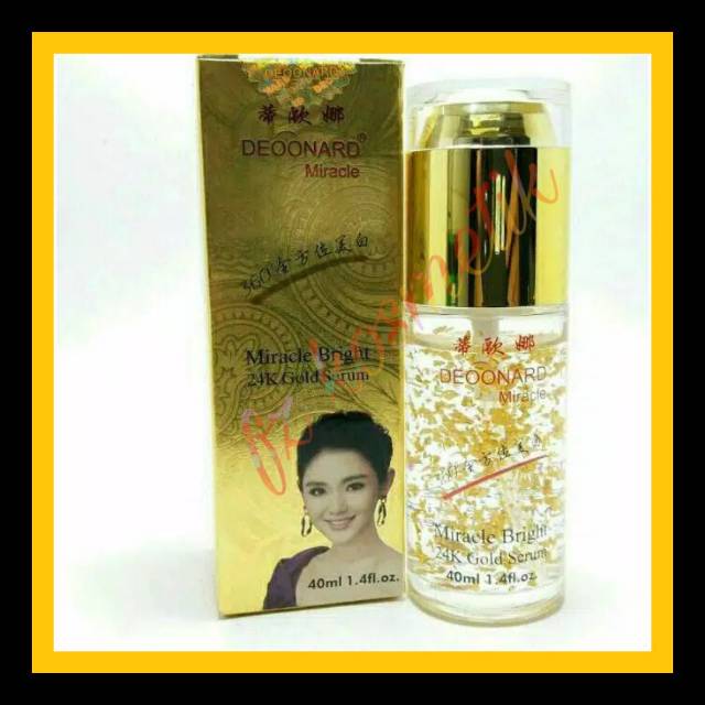 Deoonard gold miracle bright serum/serum deoonard/deoonard gold/paket deoonard/serum
