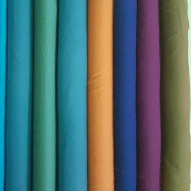 ☟ Kain Sifon Sutra Sutera Asli 12mm Mulberry Chiffon Silk fabric ➲