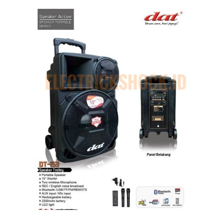 Portabel wireless dat 15 inch original dt 153