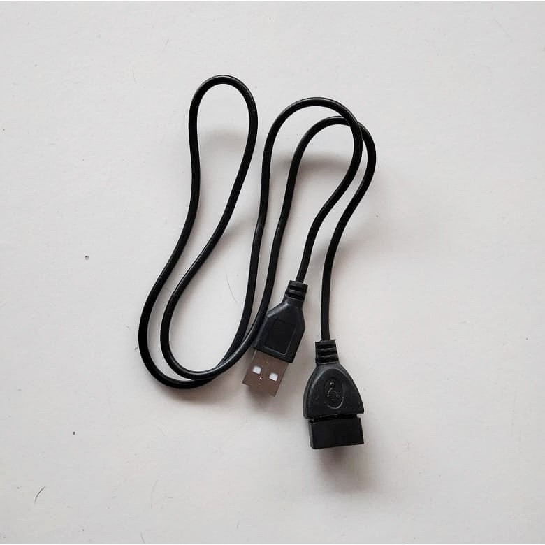 Port Usb dan  Earphone Plus Kable Extension 1 meter Aksesoris Tas