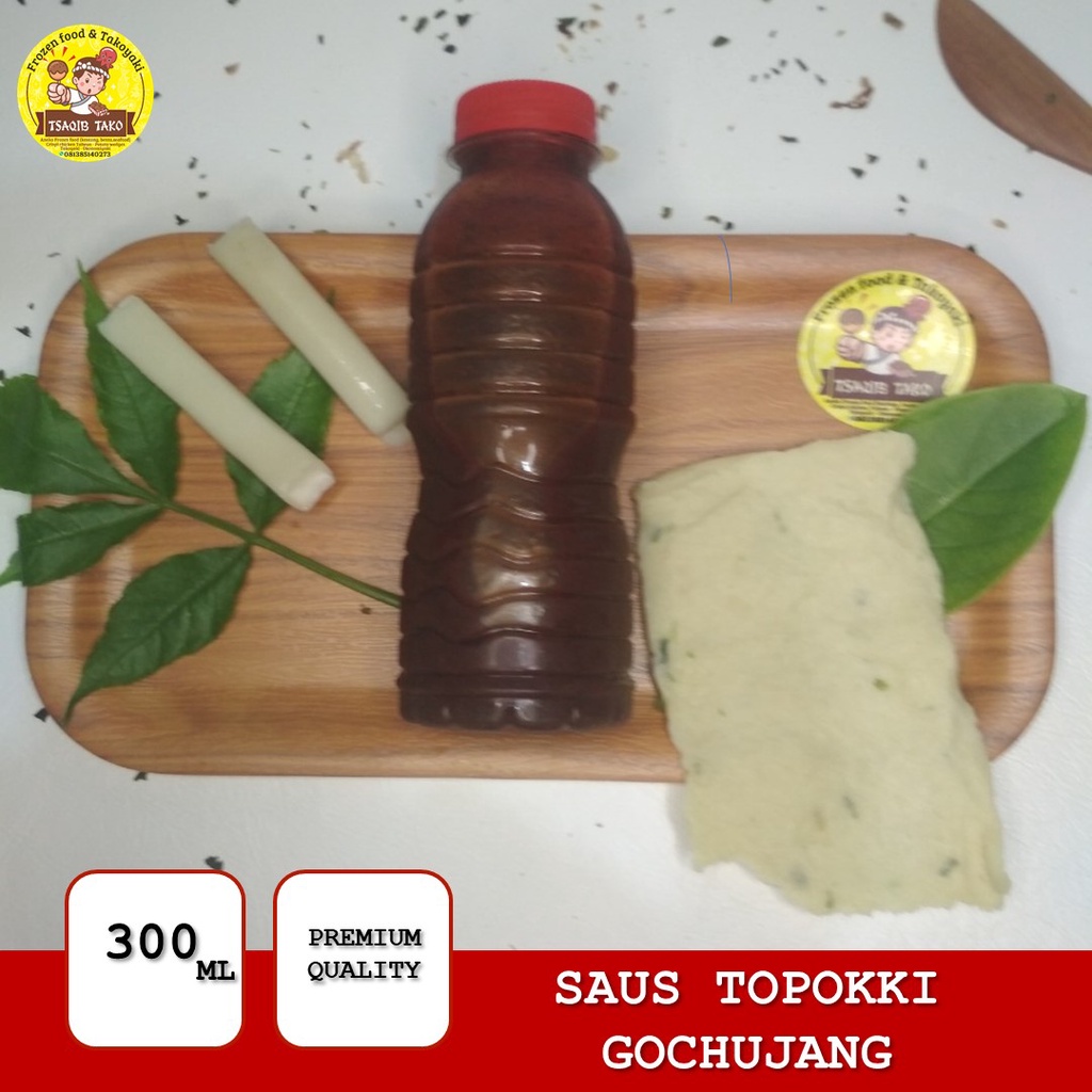 

SUPPLIER Saos / sauce / saus Topoki / Toppoki / Topokki / Tteokbokki jajanan korea / 300ml