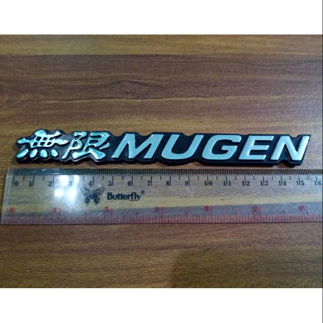 Emblem MUGEN Chrome - Chrome MugenPower Chrom