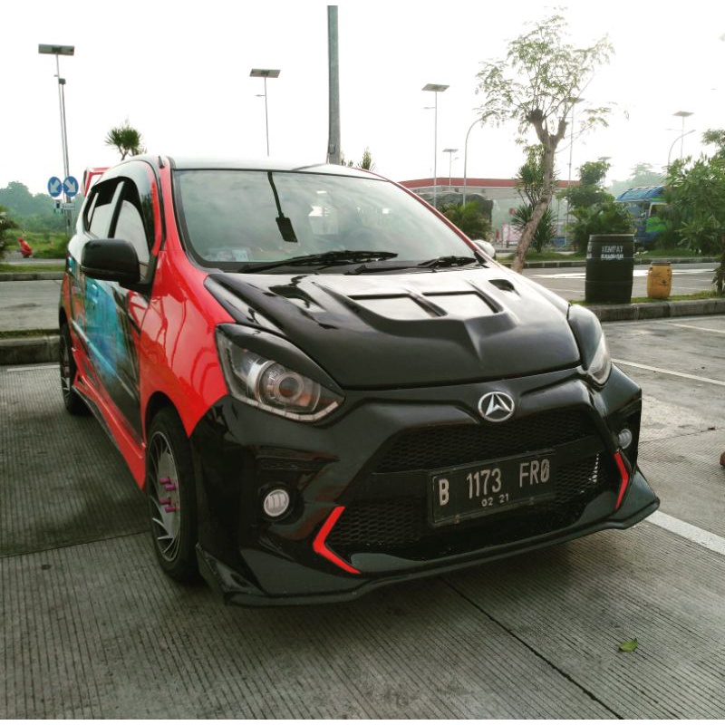 Bemper Depan Ayla Agya 1.0cc Facelift Style