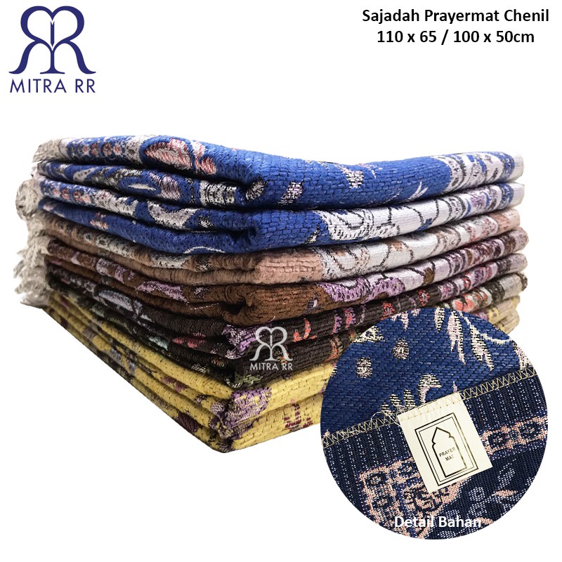 Sajadah Motif Cantik Ukuran Besar dan Tanggung/ Prayer Mat Oleh oleh Haji Umroh