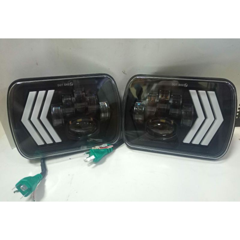 lampu headlamp kotak 7inch
