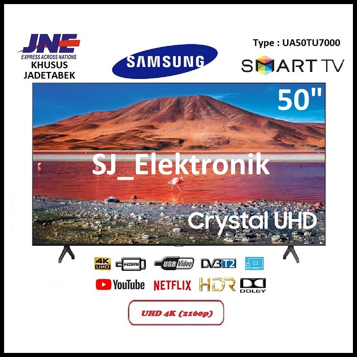 LED TV Samsung 50 Inch UA50TU7000 - 50TU7000 UHD 4K SmartTV HDMI USB