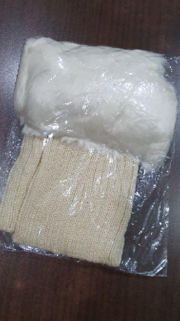 Penghangat Kaki Bulu Leg Warmer