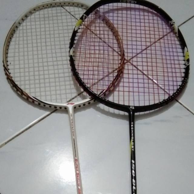 Raket lining dan rs minus an original raket bekas berkwalitas