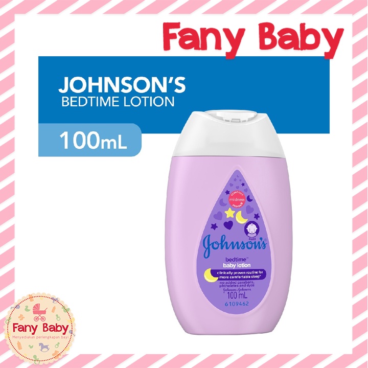 JOHNSON'S BEDTIME BABY LOTION 100ML &amp; 200ML