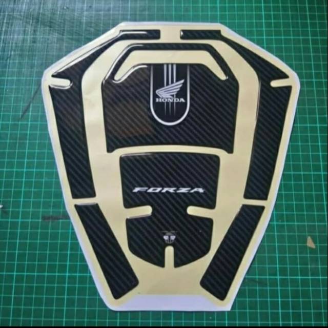 Stiker tankpad resin timbul Honda Forza