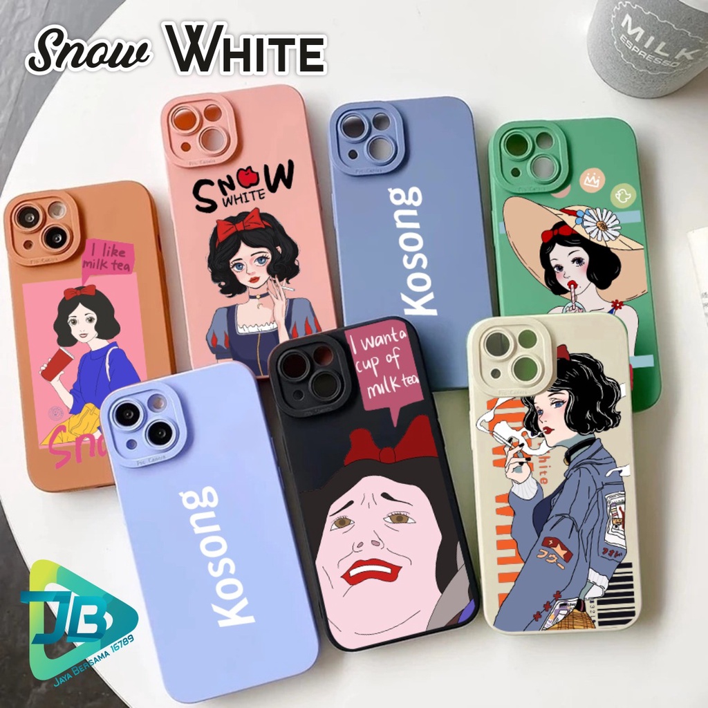 SOFTCASE CASE SILIKON PROCAMERA SNOW WHITE OPPO VIVO SAMSUNG REALME XIAOMI IPHONE INFINIX ALL TYPE JB5595