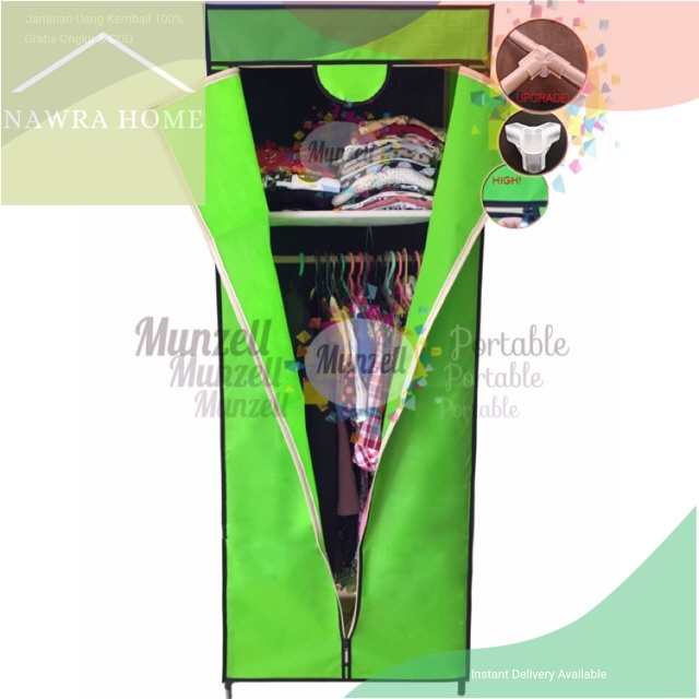 PROMO TYPE LPF 02 LEMARI KAIN PORTABLE / Lemari Pakaian / Lemari portable / Lemari Pakaian portable 
