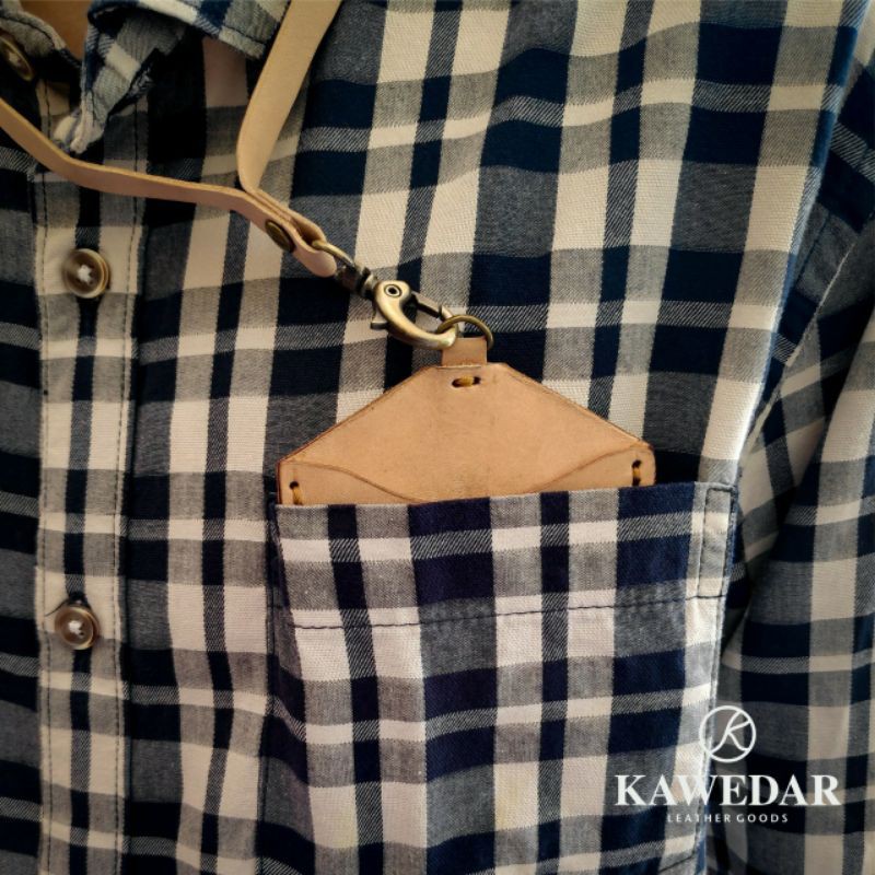 

ID Card Holder Vegetable Tanned