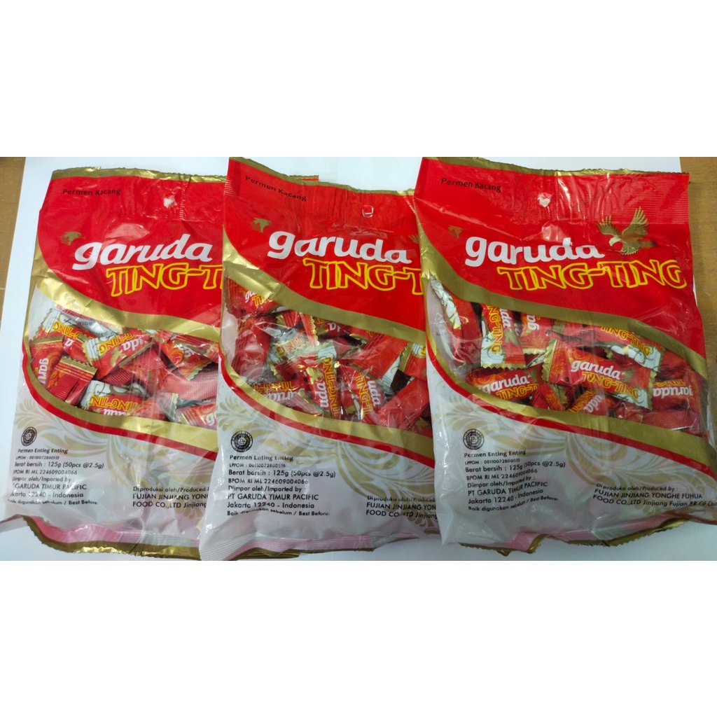 Permen Gruda Ting Ting 125 gram