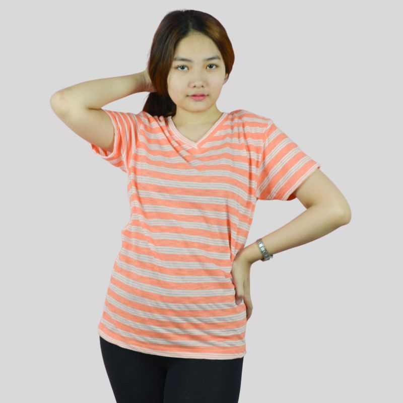 Kaos Lengan Pendek Wanita Original Premium Pakaian Branded Sisa Ekspor