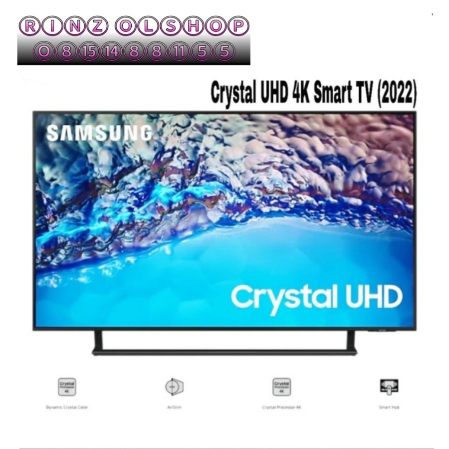LED TV SAMSUNG 65BU8500 CHRYSTAL UHD 4K SMART TV UA65BU8500KXXD