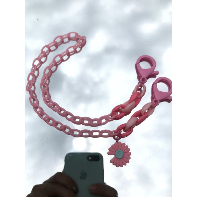 STRAP MASKER / RANTAI MASKER / KALUNG MASKER / RANTAI PLASTIK WARNA WARNI