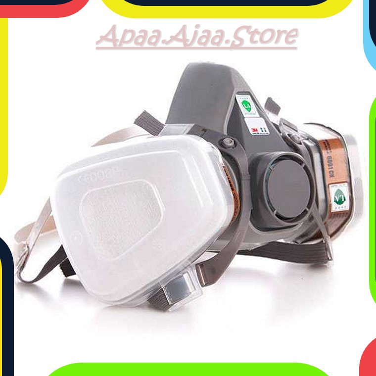 Bayar Ditempat ELESESAFE Masker Gas Respirator - 6200