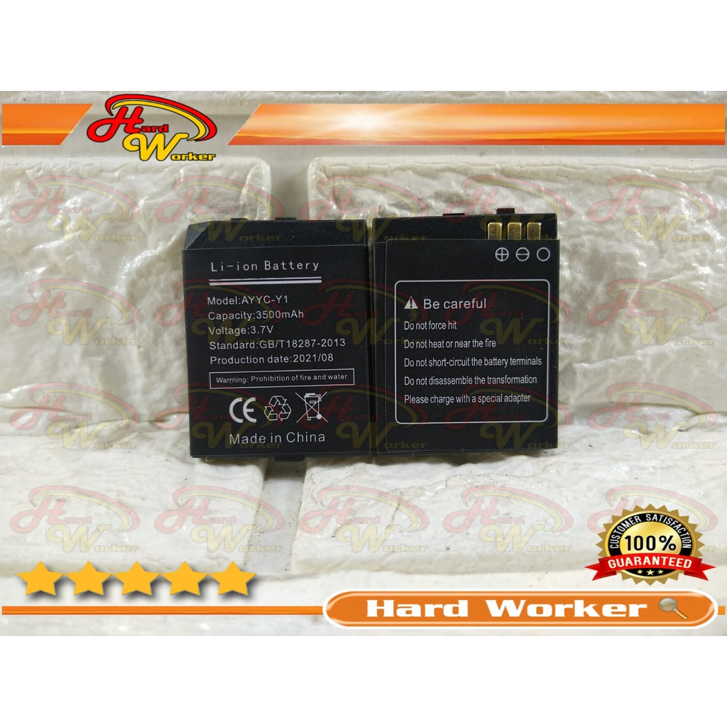 Baterai Battery Batery Batre Original Smart Watch YX-W8B / YX W8B / Y1 Pro / Y1 Plus / T11 Smartwatc