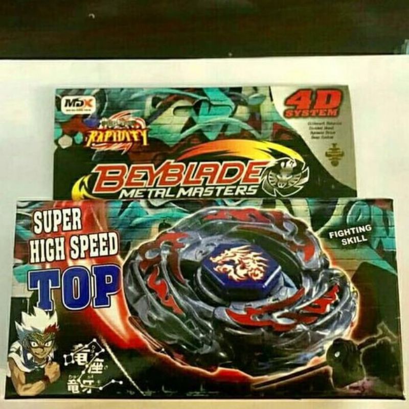 Mainan anak gangsing BeyBlade metal masters super high speed top