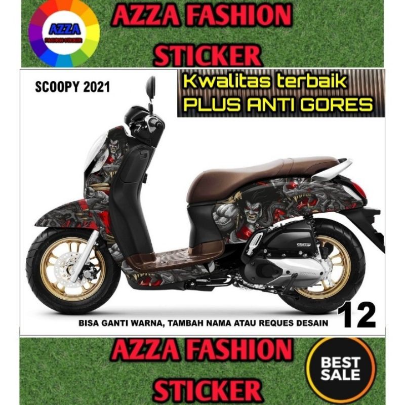 Sticker decal Scoopy 2021 Full Body Sticker Scoopy 2021 Full body Sticker Scoopy 2021 Full body 12