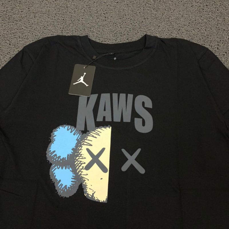 KAOS KAWS X JORDAN HIGH QUALITY CASUAL HYPE FASHION PRIA