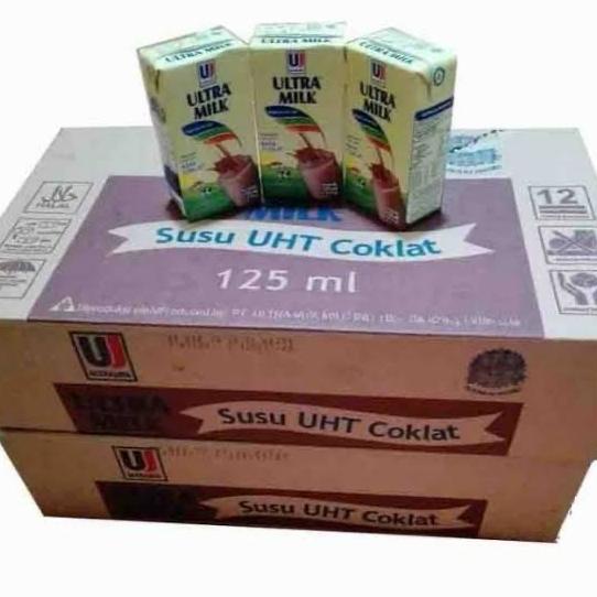 

BISA COD Susu Ultra 125 ml Coklat 1 Dus isi 40 Pcs