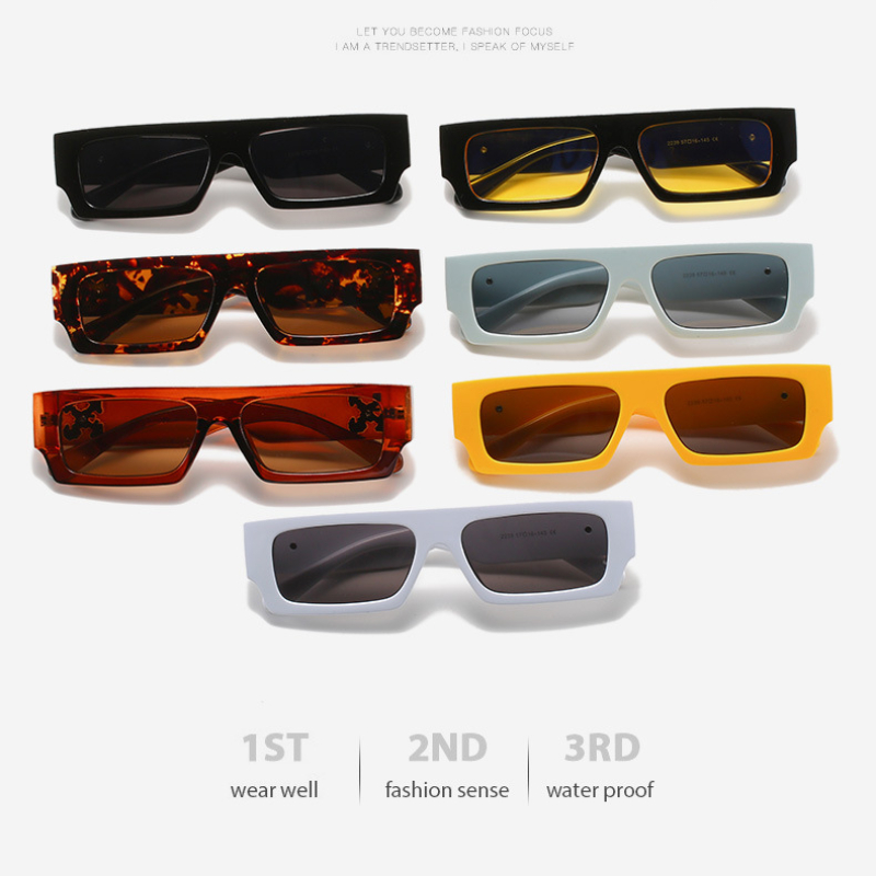 (YUZHU) COD Kacamata Hitam Untuk Wanita INS Fashion Small Frame Square