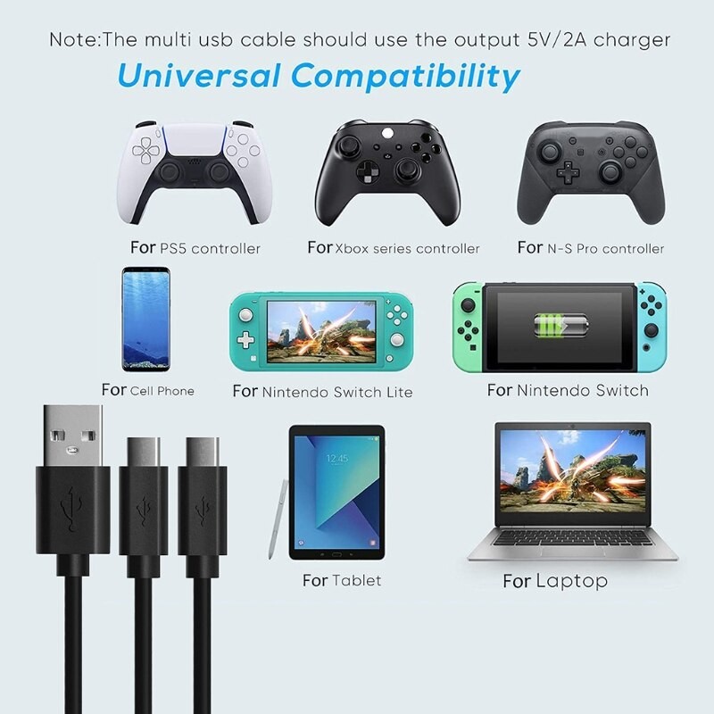 Kabel USB Type C  USB Cable PS5 USB Cable Type C