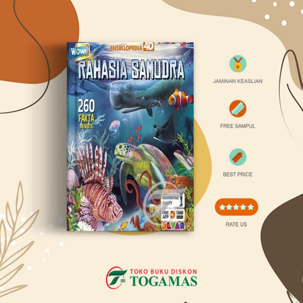 Best Ensiklopedia 4D: Dinosaurus/ Keajaiban Dunia/ Rahasia Samudra/ Dunia Hewan/Tubuh Manusia