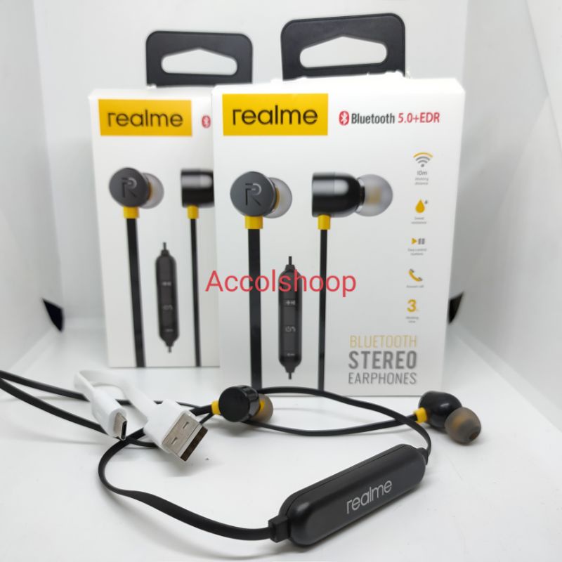 Bluetooth / Headset Bluetooth Realme Buds / Wireless Handsfree Realme