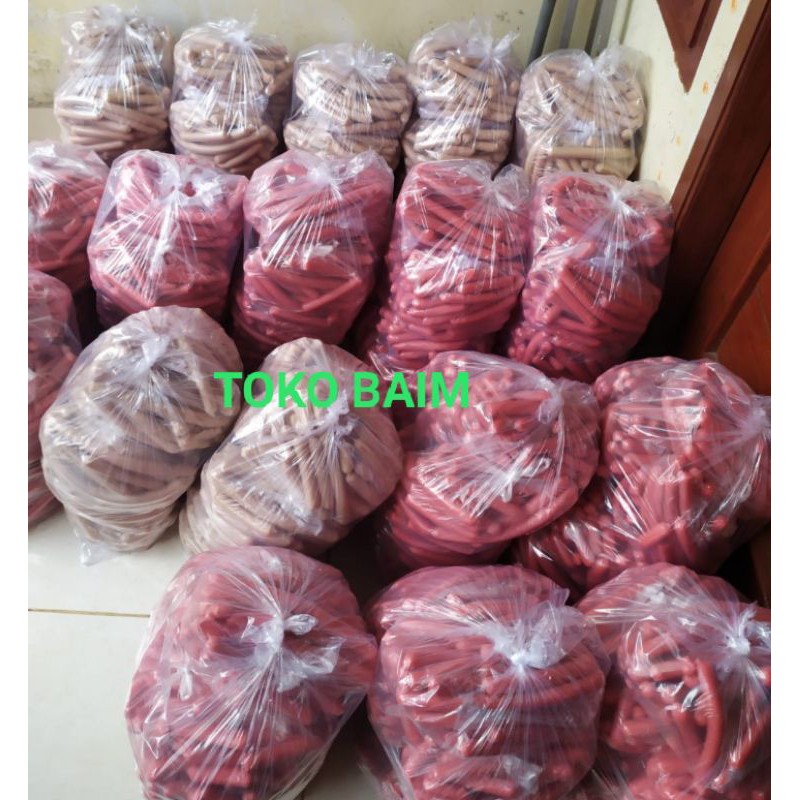 sosis curah/ Sosis kiloan / harga per setengah kilo