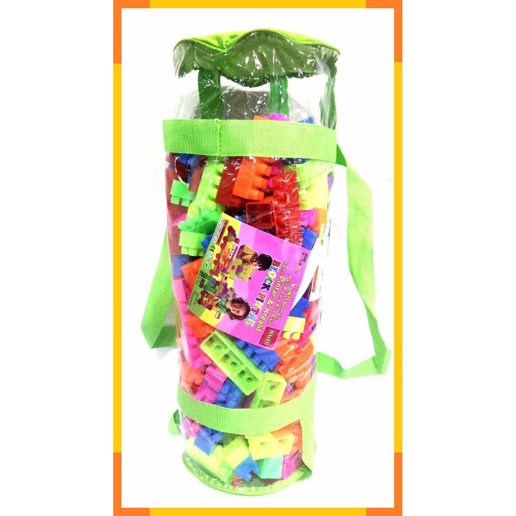 MAINAN LEGO BALOK BLOCK PINTAR 458 PCS /MAINAN EDUKASI