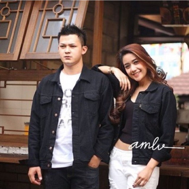 TARANTO JACKET - PURE BLACK DENIM JACKET