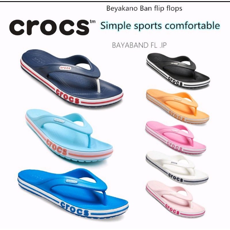 Sandal crocs Baya flip / sandal crocs pria / sandal crocs wanita