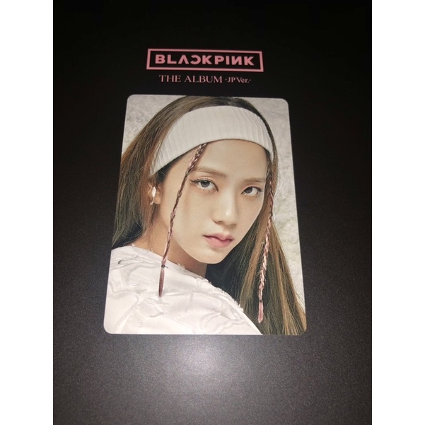 (READY) OFFICIAL BLACKPINK - THE ALBUM JAPAN VER A JISOO PHOTOCARD