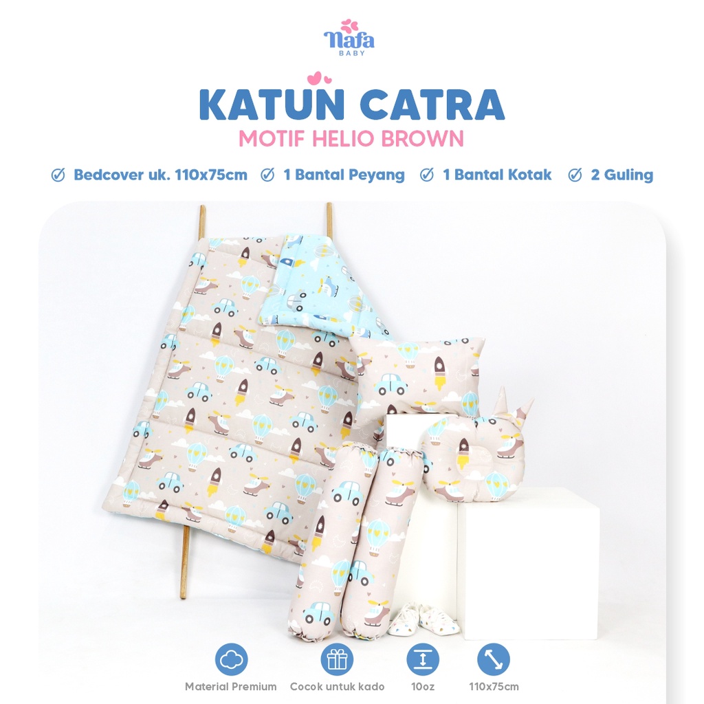 NAFA BABY - Bedcover Bayi Dan Bantal Guling  | Last Stok