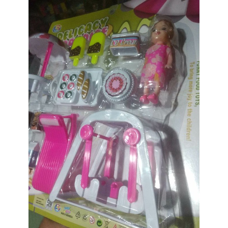 MAINAN BONEKA BARBIE MINI 1 SET