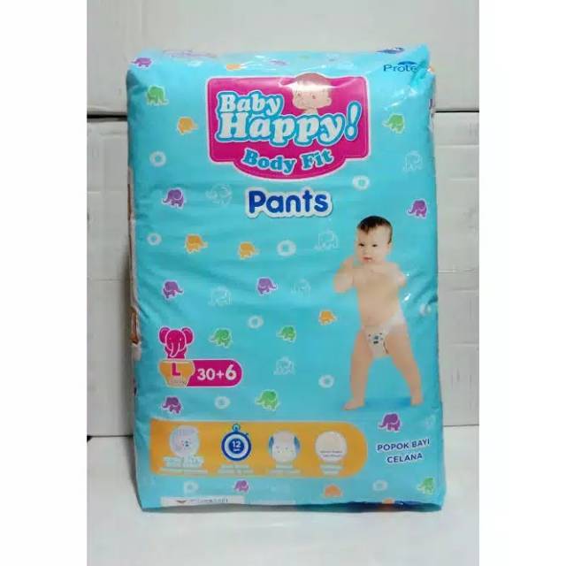 pamper baby happy