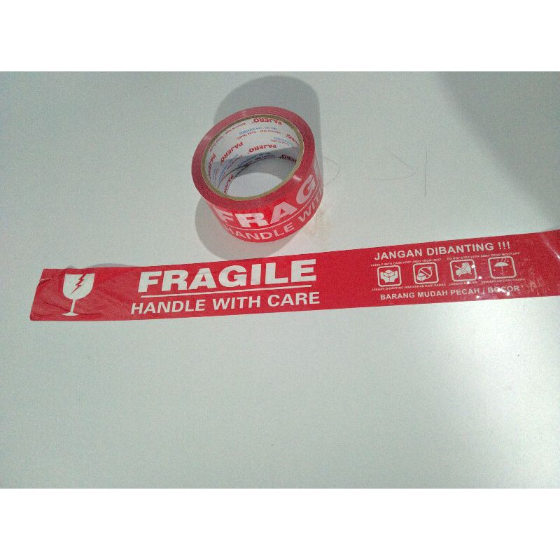 

lakban fragile isolasi besar fragile lakban awas mudah pecah