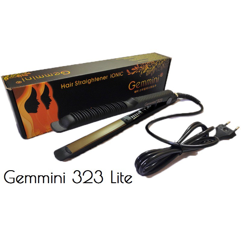 Catok 2in1 Gemmini 323 ( Catokan Pelurus &amp; Pengeriting rambut 2 in 1 ) curly gemini