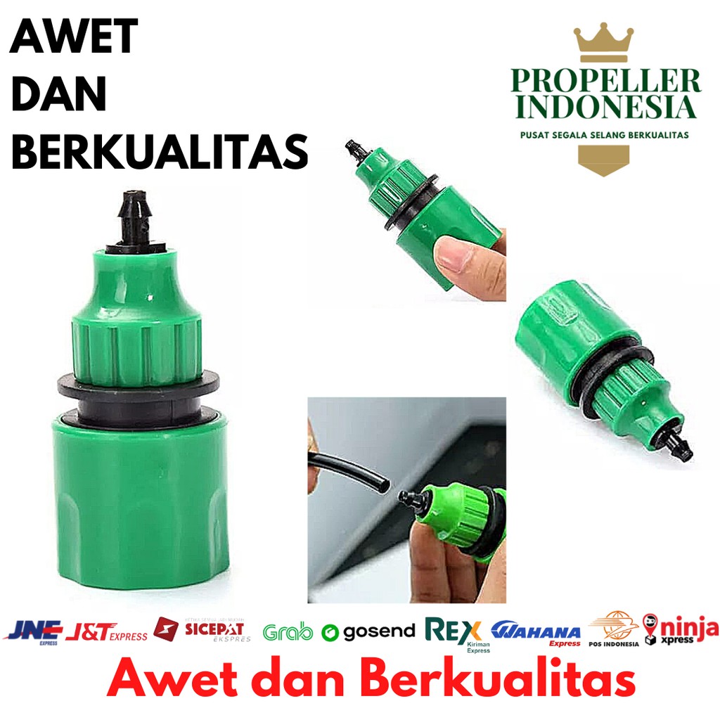 Sambungan Selang Paket 3/8Inch Pompa DC 12V Quick Release Cuci Mobil