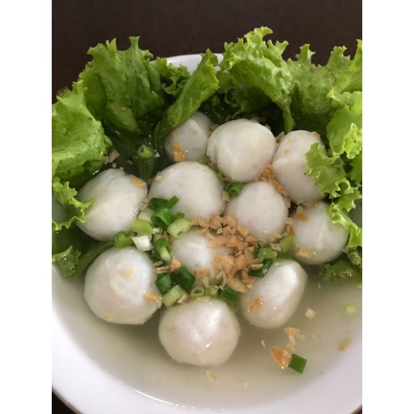 

90biji BAKSO IKAN EKOR KUNING NO MSG KUAH AYAM KAMPUNG