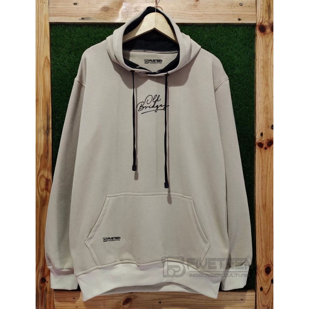 hoodie premium original warna crem old bridges fifteen15 sweater hoodie distro original 15fifteen jaket pria dan wanita terbaru zipper cowok original hudie pria jumbo murah suwiter oblong cowok distro zipper hoodie pria motip